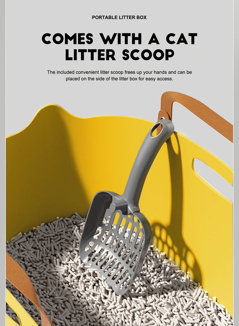 Kidle Portable Cat Litter Box Travel Litter Box Cat Toilet for Cat Travel Easy to Carry, Easy to Use - Image 5